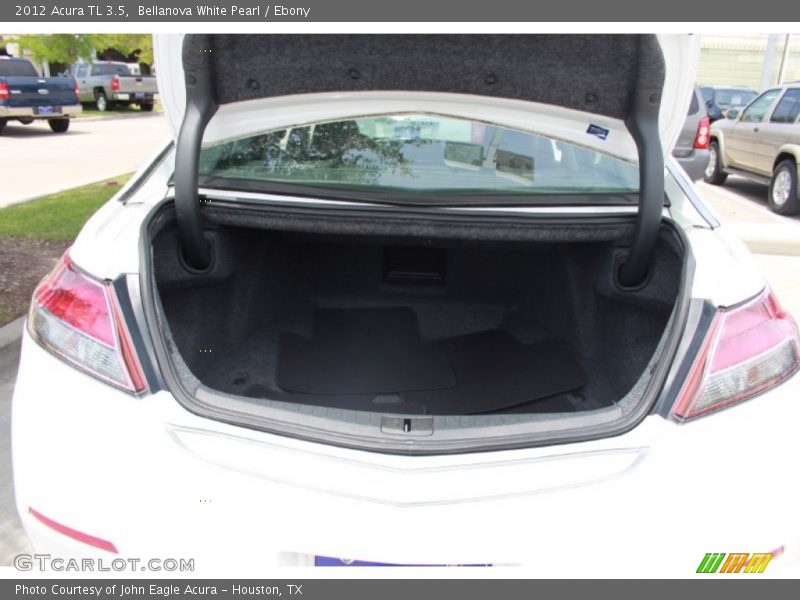 Bellanova White Pearl / Ebony 2012 Acura TL 3.5