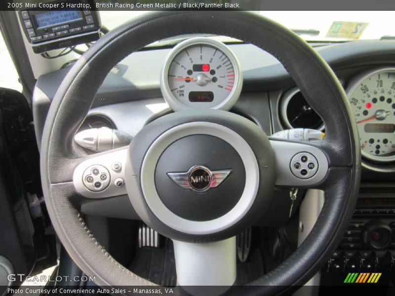 British Racing Green Metallic / Black/Panther Black 2005 Mini Cooper S Hardtop