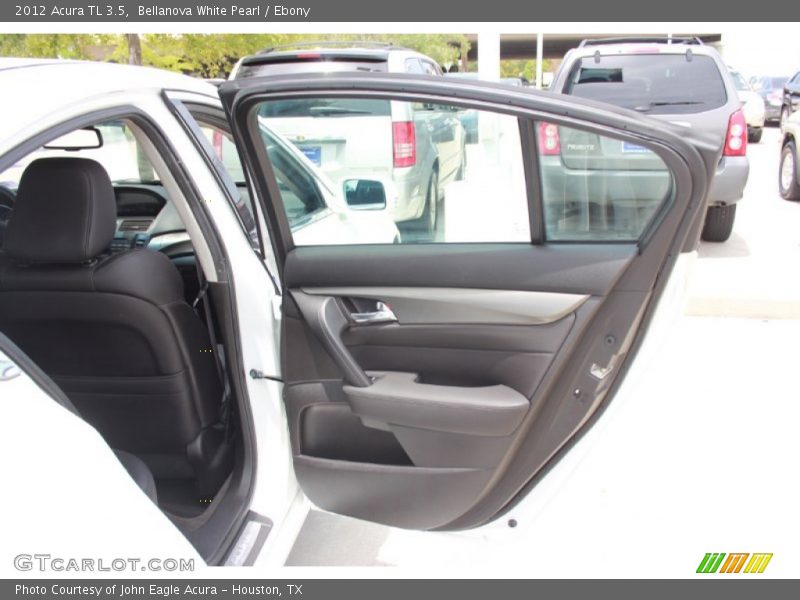Bellanova White Pearl / Ebony 2012 Acura TL 3.5