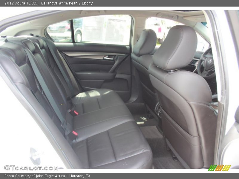 Bellanova White Pearl / Ebony 2012 Acura TL 3.5