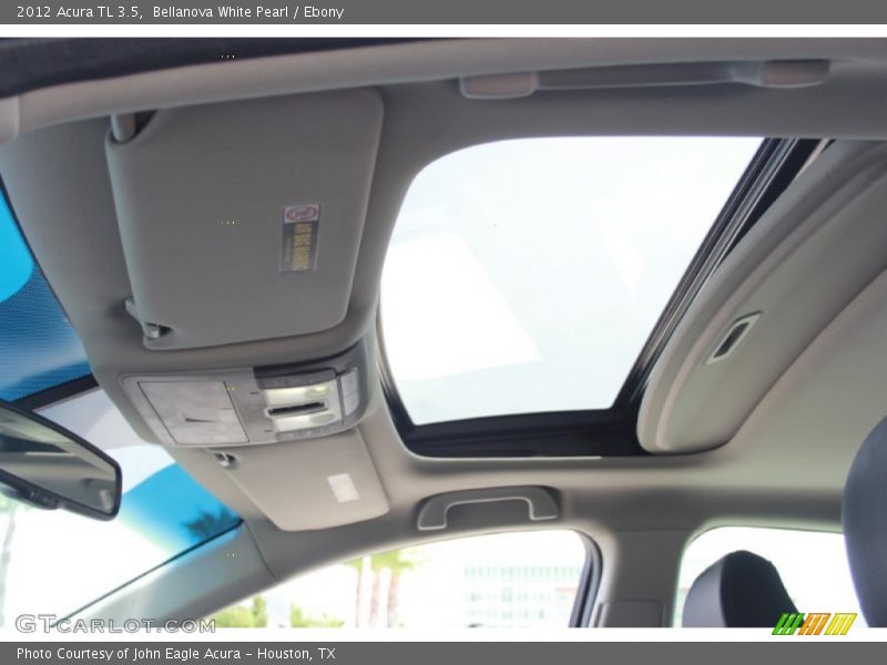 Bellanova White Pearl / Ebony 2012 Acura TL 3.5