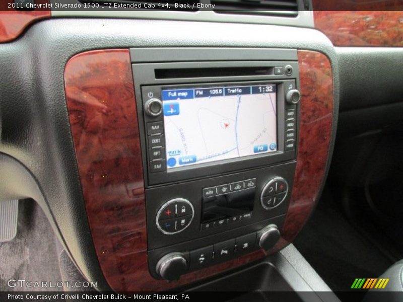 Black / Ebony 2011 Chevrolet Silverado 1500 LTZ Extended Cab 4x4