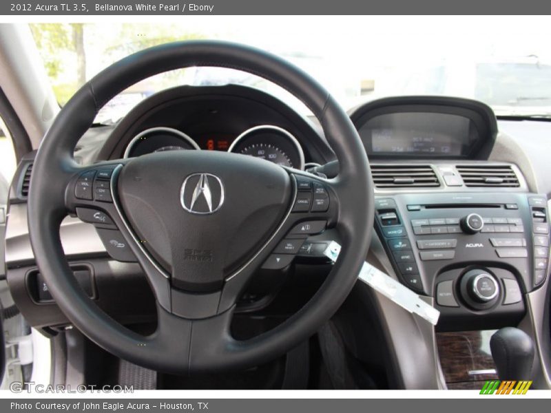 Bellanova White Pearl / Ebony 2012 Acura TL 3.5