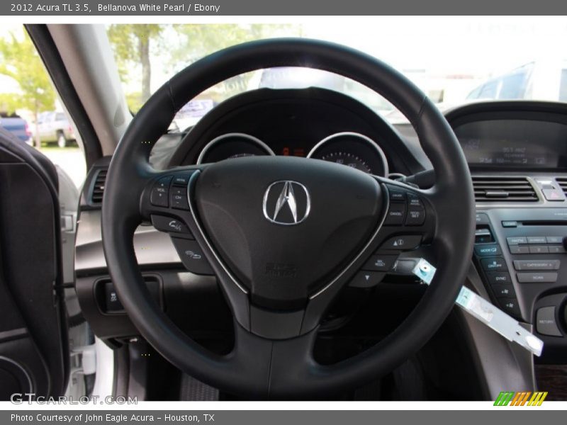 Bellanova White Pearl / Ebony 2012 Acura TL 3.5