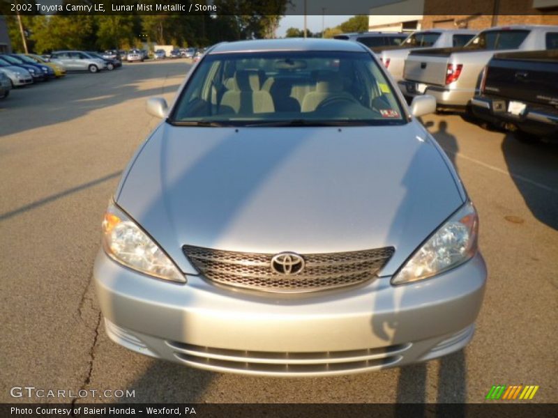 Lunar Mist Metallic / Stone 2002 Toyota Camry LE