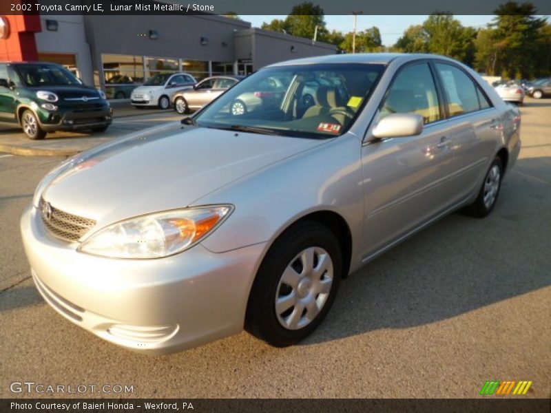 Lunar Mist Metallic / Stone 2002 Toyota Camry LE