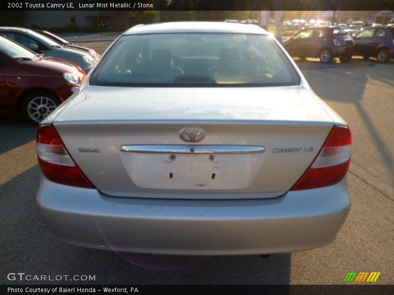 Lunar Mist Metallic / Stone 2002 Toyota Camry LE