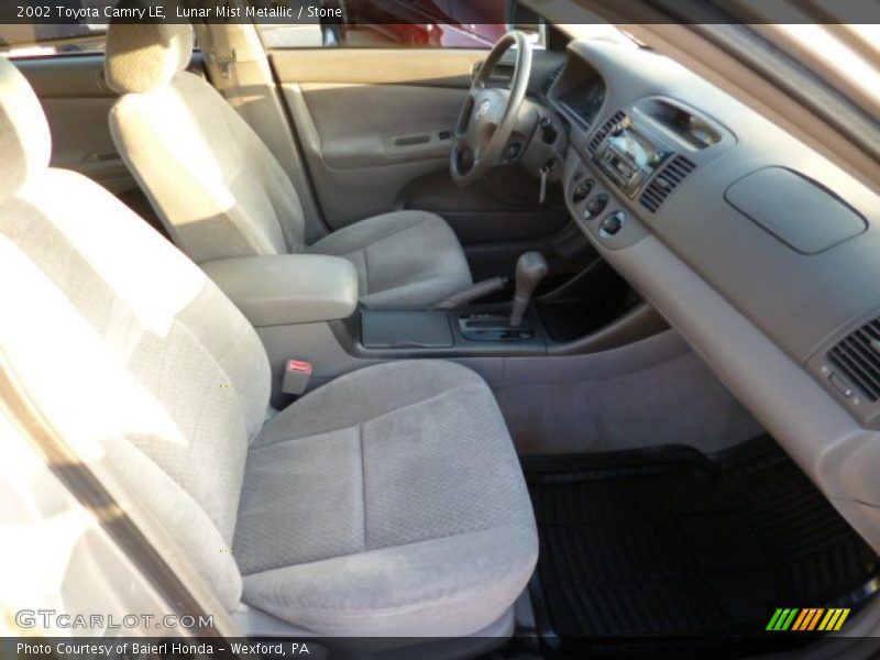 Lunar Mist Metallic / Stone 2002 Toyota Camry LE
