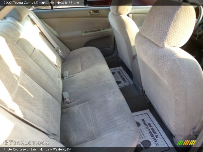Lunar Mist Metallic / Stone 2002 Toyota Camry LE
