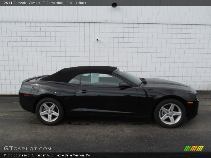 Black / Black 2011 Chevrolet Camaro LT Convertible
