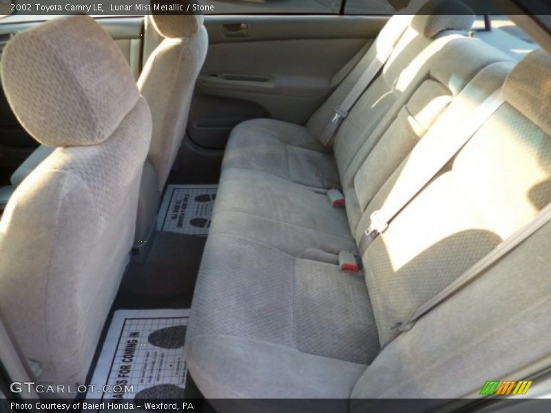 Lunar Mist Metallic / Stone 2002 Toyota Camry LE