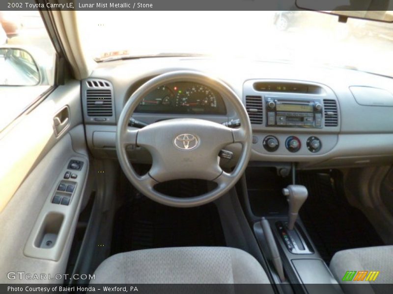 Lunar Mist Metallic / Stone 2002 Toyota Camry LE