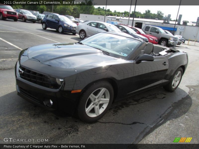 Black / Black 2011 Chevrolet Camaro LT Convertible