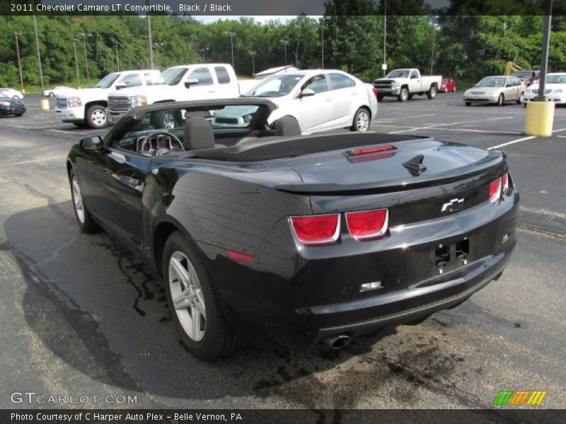 Black / Black 2011 Chevrolet Camaro LT Convertible