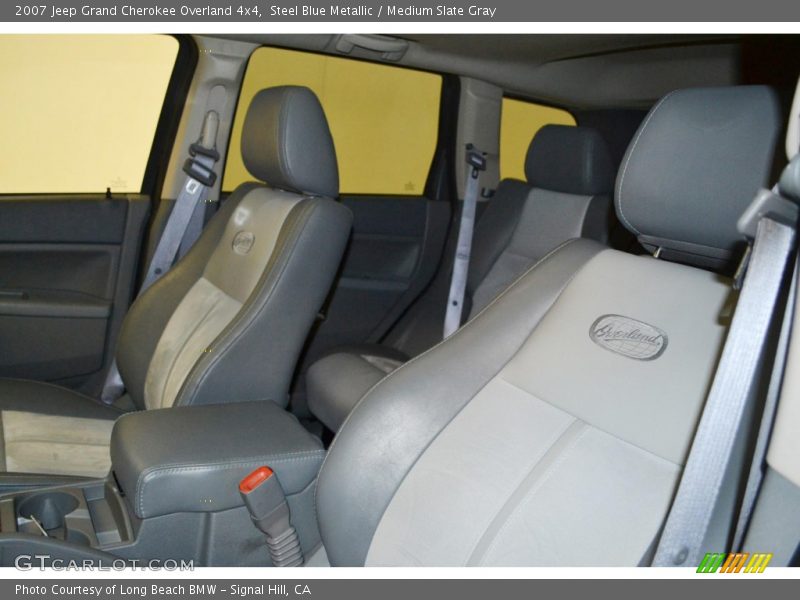 Steel Blue Metallic / Medium Slate Gray 2007 Jeep Grand Cherokee Overland 4x4