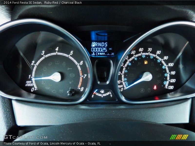  2014 Fiesta SE Sedan SE Sedan Gauges