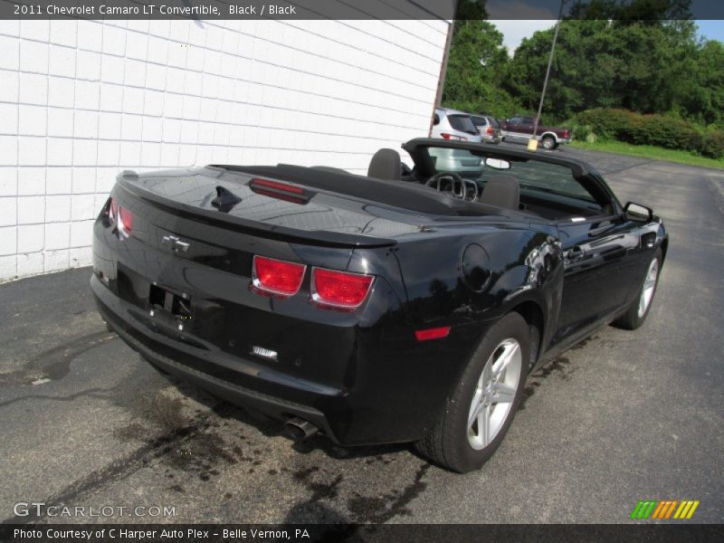 Black / Black 2011 Chevrolet Camaro LT Convertible
