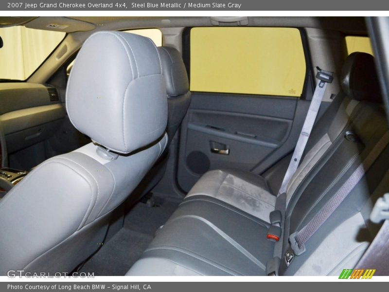 Steel Blue Metallic / Medium Slate Gray 2007 Jeep Grand Cherokee Overland 4x4