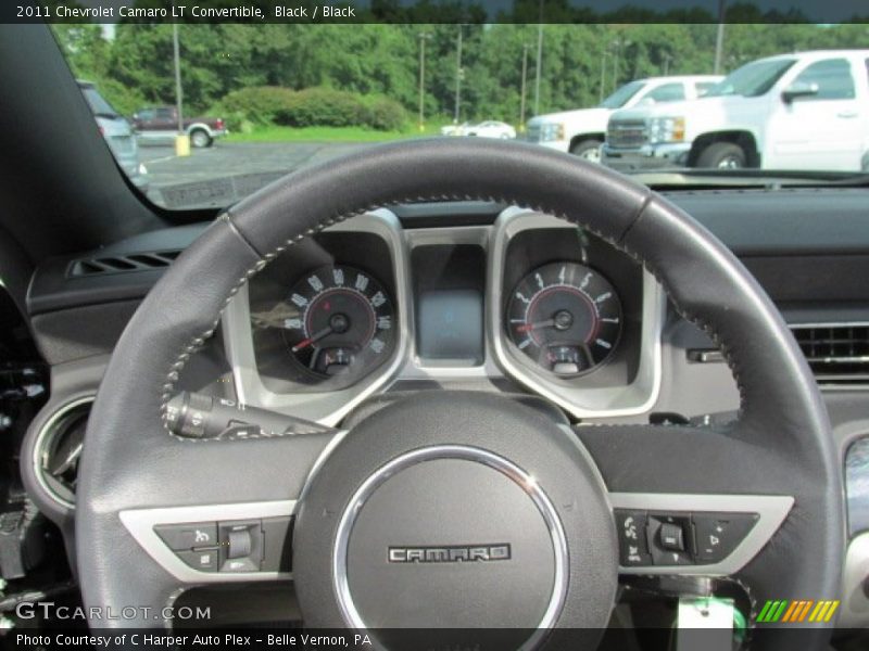 Black / Black 2011 Chevrolet Camaro LT Convertible