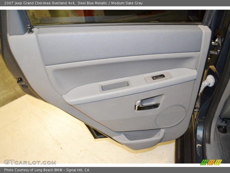 Steel Blue Metallic / Medium Slate Gray 2007 Jeep Grand Cherokee Overland 4x4