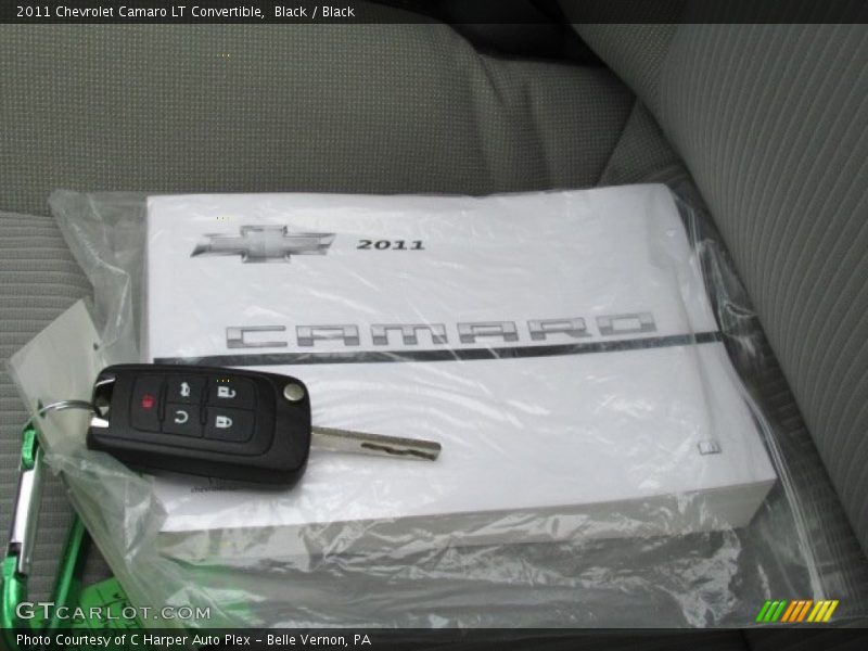 Black / Black 2011 Chevrolet Camaro LT Convertible
