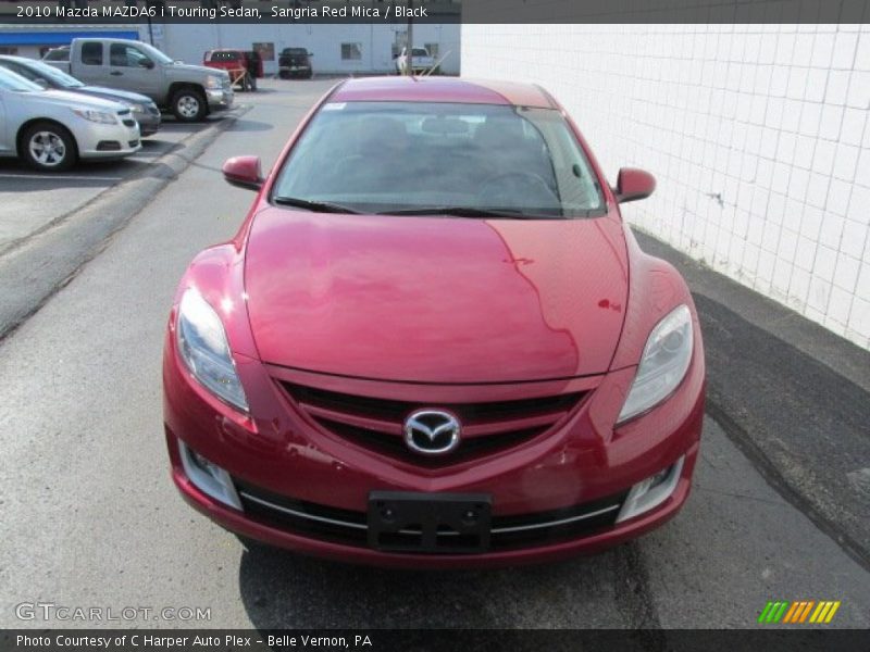 Sangria Red Mica / Black 2010 Mazda MAZDA6 i Touring Sedan