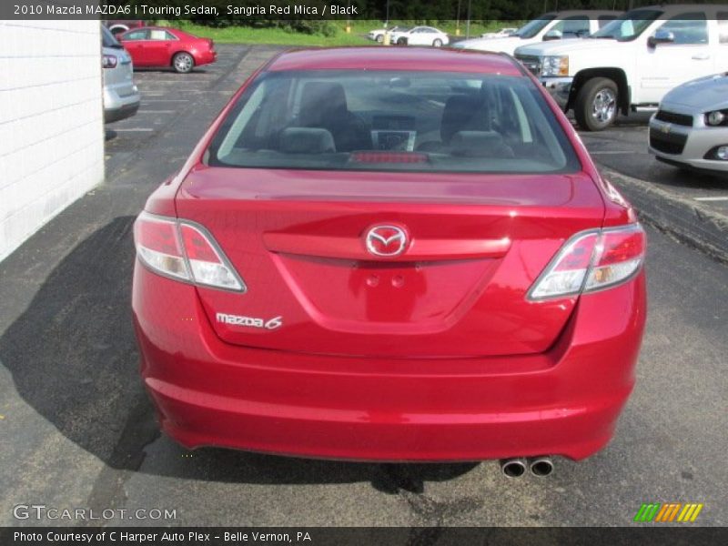 Sangria Red Mica / Black 2010 Mazda MAZDA6 i Touring Sedan
