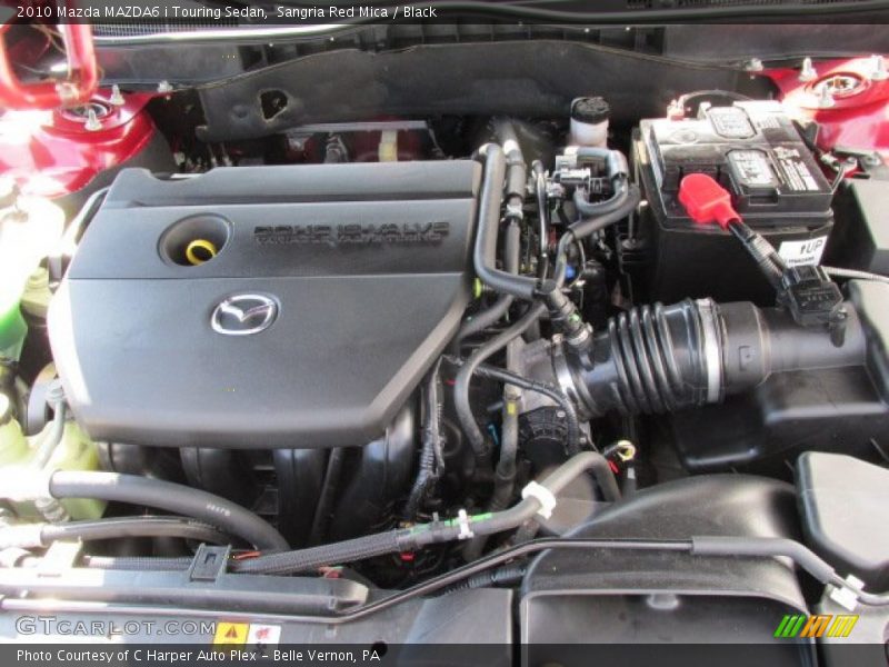 Sangria Red Mica / Black 2010 Mazda MAZDA6 i Touring Sedan