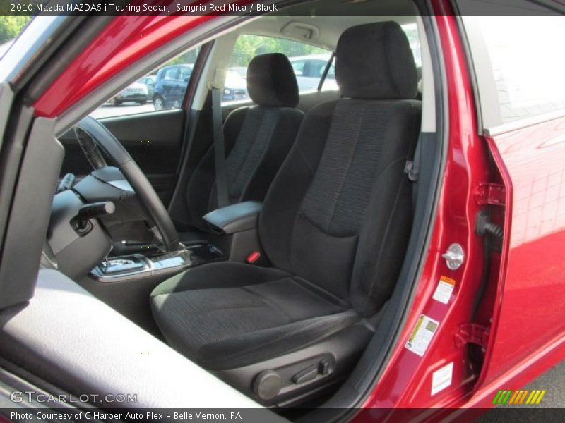 Sangria Red Mica / Black 2010 Mazda MAZDA6 i Touring Sedan