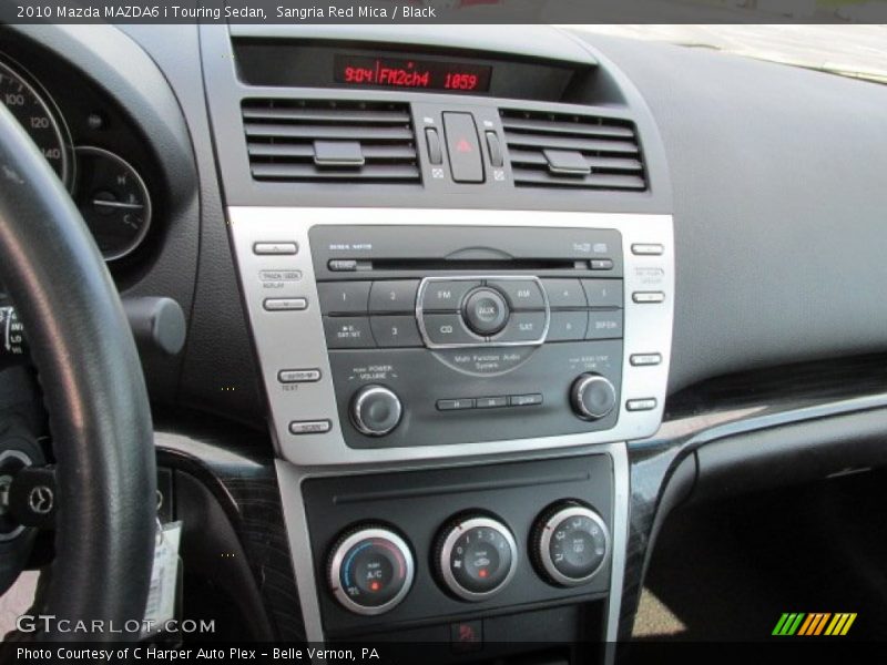 Sangria Red Mica / Black 2010 Mazda MAZDA6 i Touring Sedan