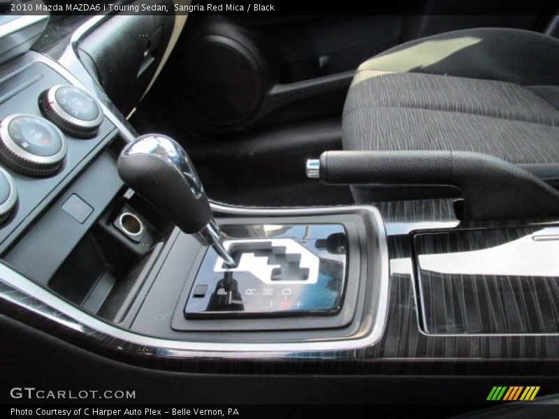 Sangria Red Mica / Black 2010 Mazda MAZDA6 i Touring Sedan
