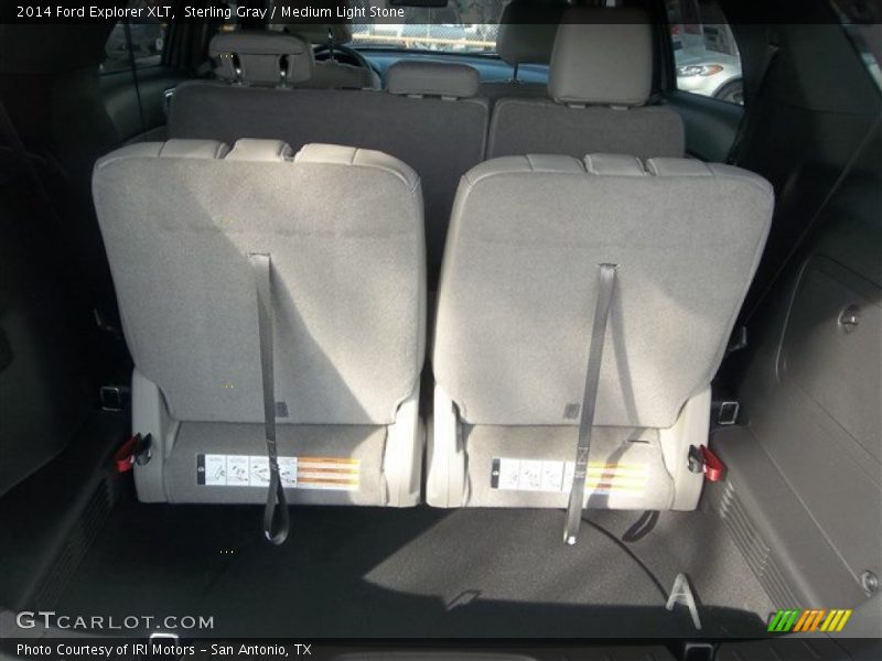 Sterling Gray / Medium Light Stone 2014 Ford Explorer XLT