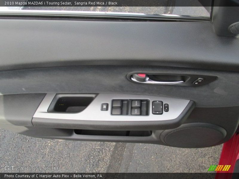 Sangria Red Mica / Black 2010 Mazda MAZDA6 i Touring Sedan