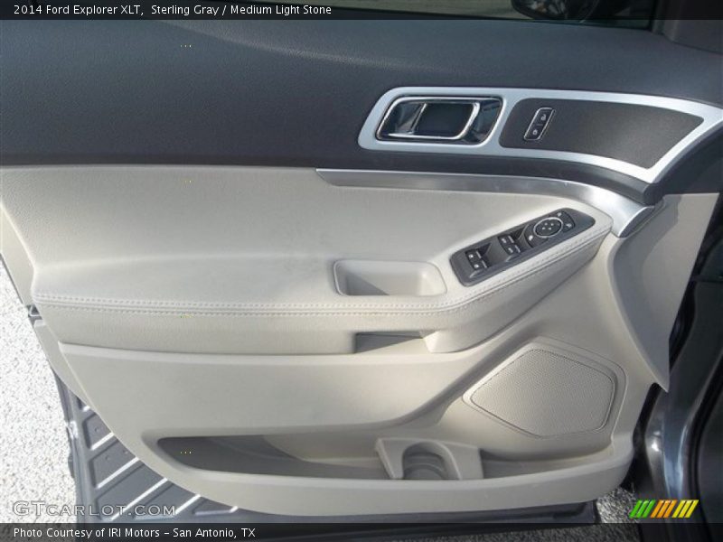 Sterling Gray / Medium Light Stone 2014 Ford Explorer XLT