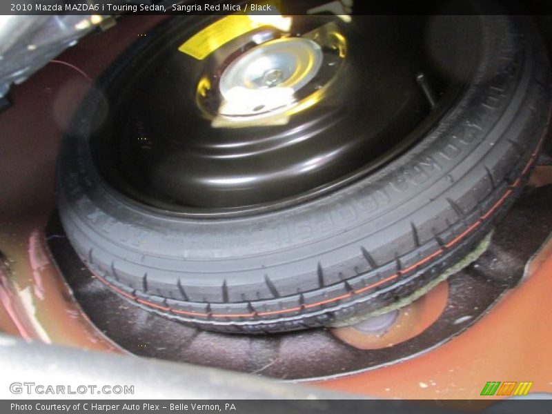Sangria Red Mica / Black 2010 Mazda MAZDA6 i Touring Sedan
