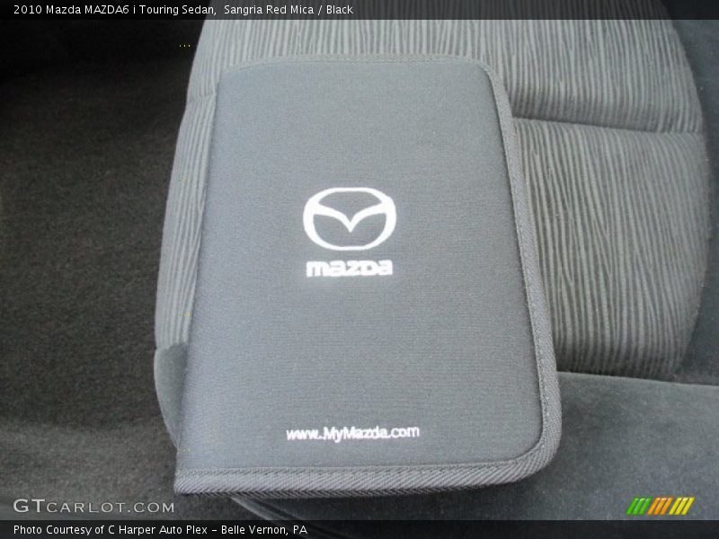 Sangria Red Mica / Black 2010 Mazda MAZDA6 i Touring Sedan