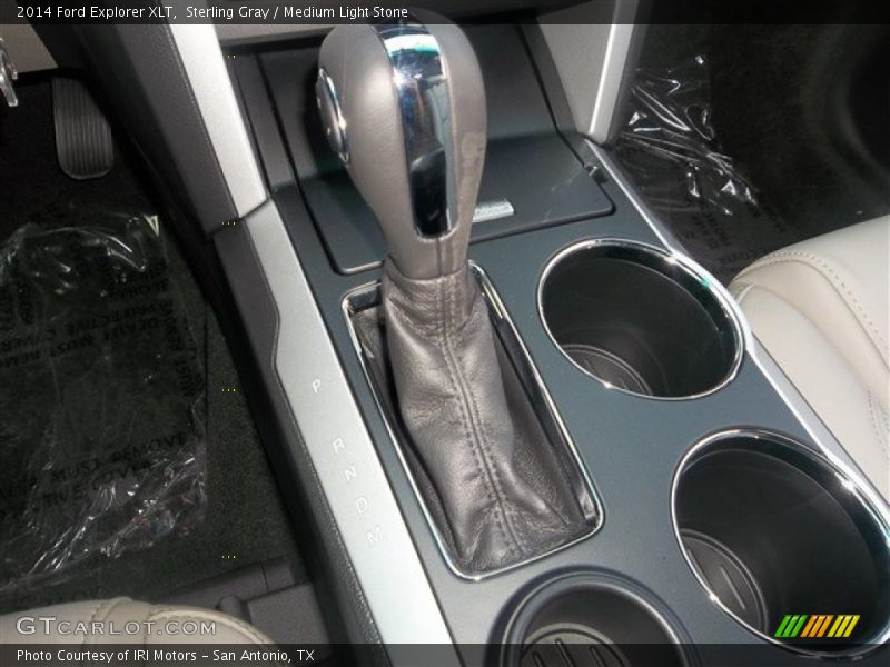 Sterling Gray / Medium Light Stone 2014 Ford Explorer XLT
