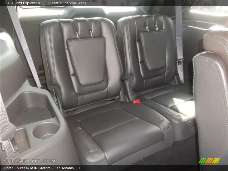 Sunset / Charcoal Black 2014 Ford Explorer XLT