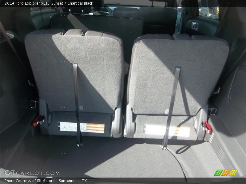 Sunset / Charcoal Black 2014 Ford Explorer XLT
