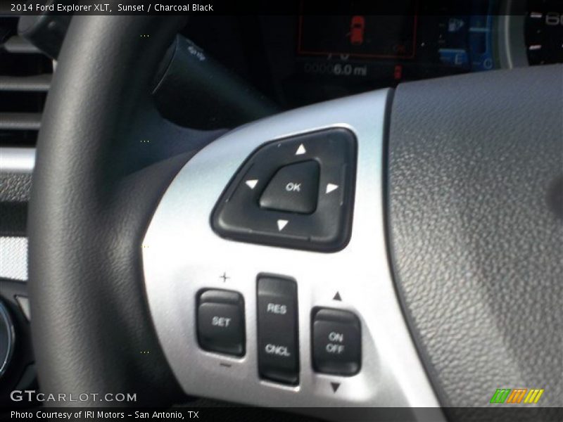 Sunset / Charcoal Black 2014 Ford Explorer XLT
