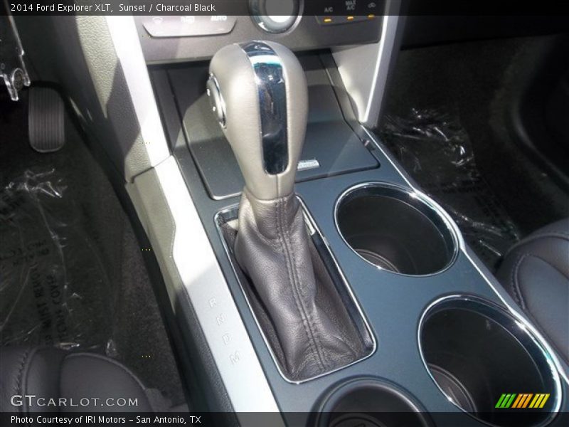 Sunset / Charcoal Black 2014 Ford Explorer XLT