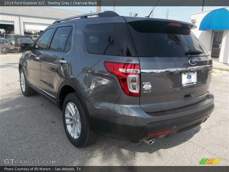 Sterling Gray / Charcoal Black 2014 Ford Explorer XLT