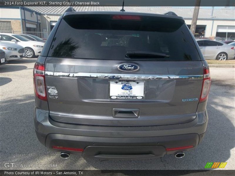 Sterling Gray / Charcoal Black 2014 Ford Explorer XLT