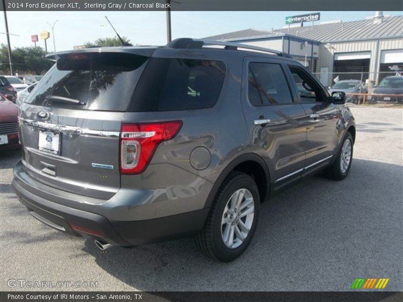 Sterling Gray / Charcoal Black 2014 Ford Explorer XLT