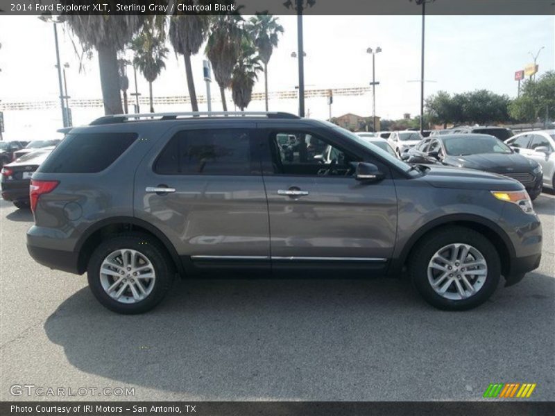 Sterling Gray / Charcoal Black 2014 Ford Explorer XLT