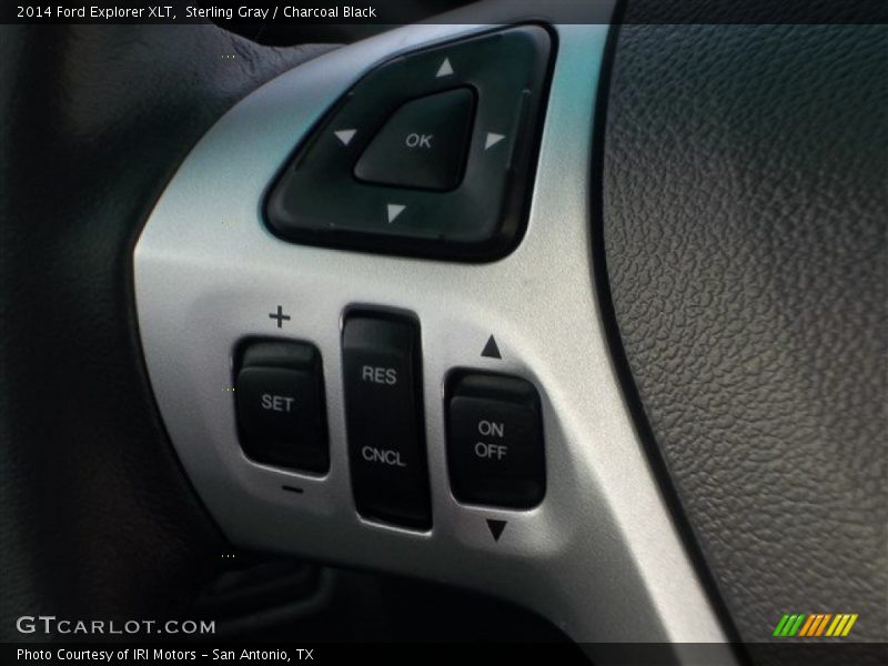 Sterling Gray / Charcoal Black 2014 Ford Explorer XLT