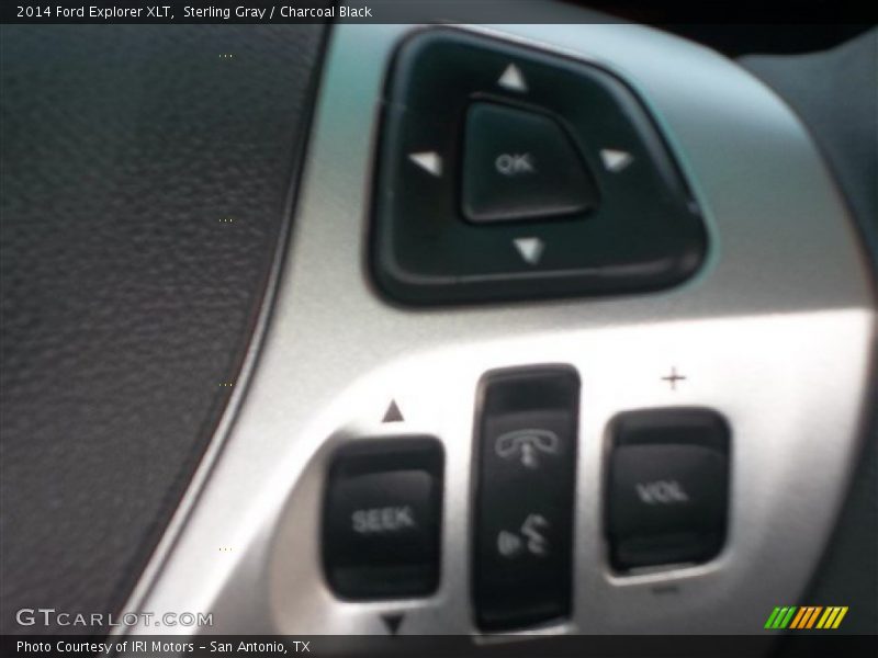 Sterling Gray / Charcoal Black 2014 Ford Explorer XLT