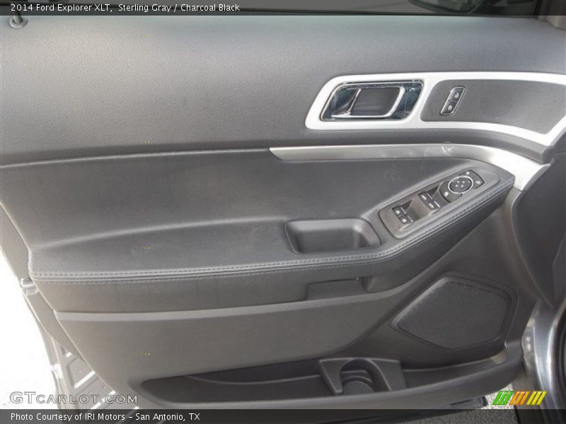 Sterling Gray / Charcoal Black 2014 Ford Explorer XLT