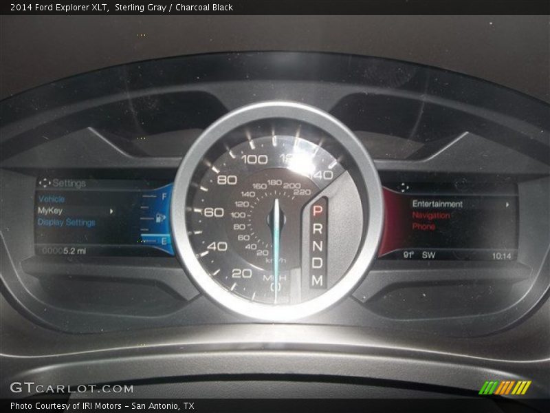 Sterling Gray / Charcoal Black 2014 Ford Explorer XLT