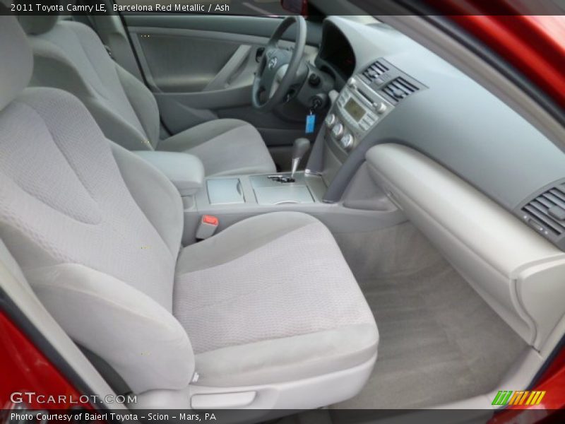 Barcelona Red Metallic / Ash 2011 Toyota Camry LE
